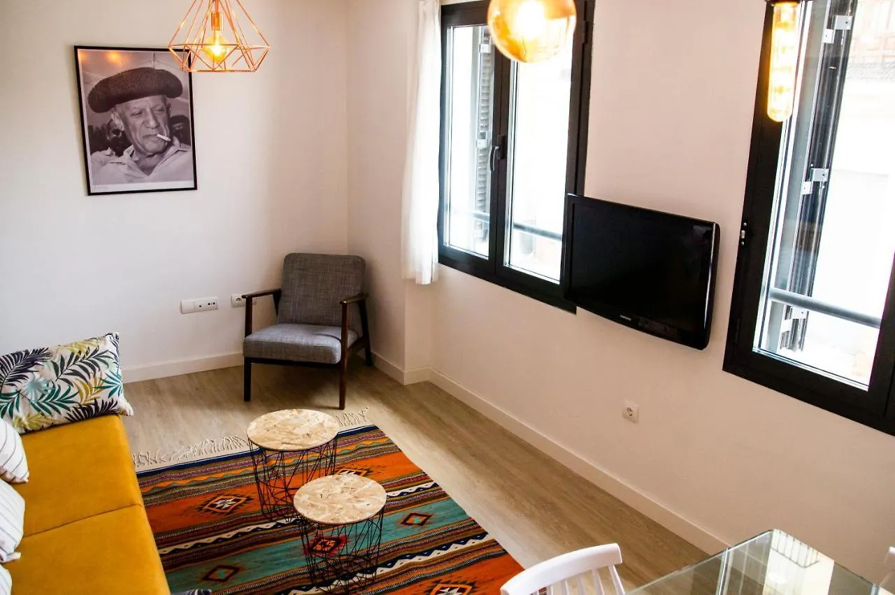 Patio Apartment Malaga Spain