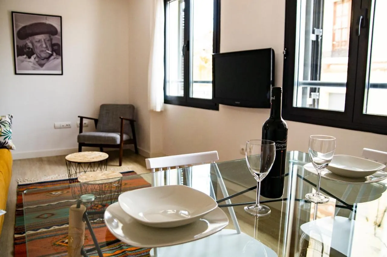 Patio Apartment Malaga